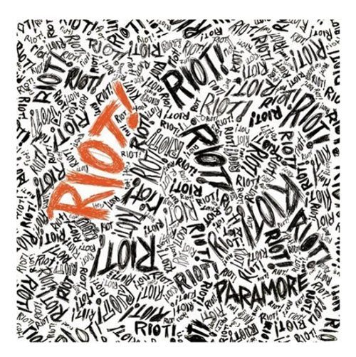 the final riot paramore album cover. riot paramore album cover.