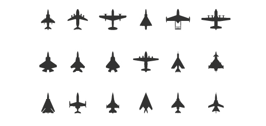 Airplane Icons Free. of 18 free aircraft icons.