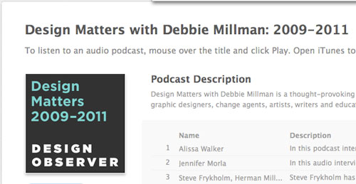 Designmatters in Designing the Airwaves: Podcasts Part in Design