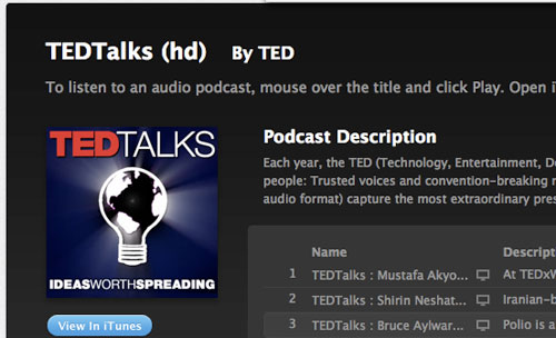 Tedtalks in Designing the Airwaves: Podcasts Part in Design