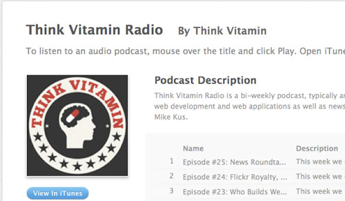 Thinkvitaminradio in Designing the Airwaves: Podcasts Part in Design