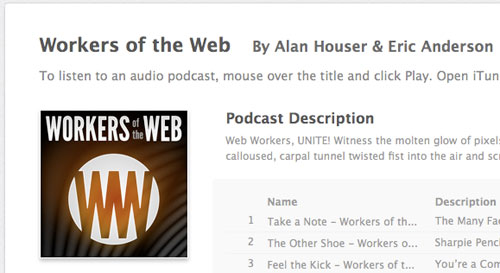 Workersofweb in Designing the Airwaves: Podcasts Part in Design
