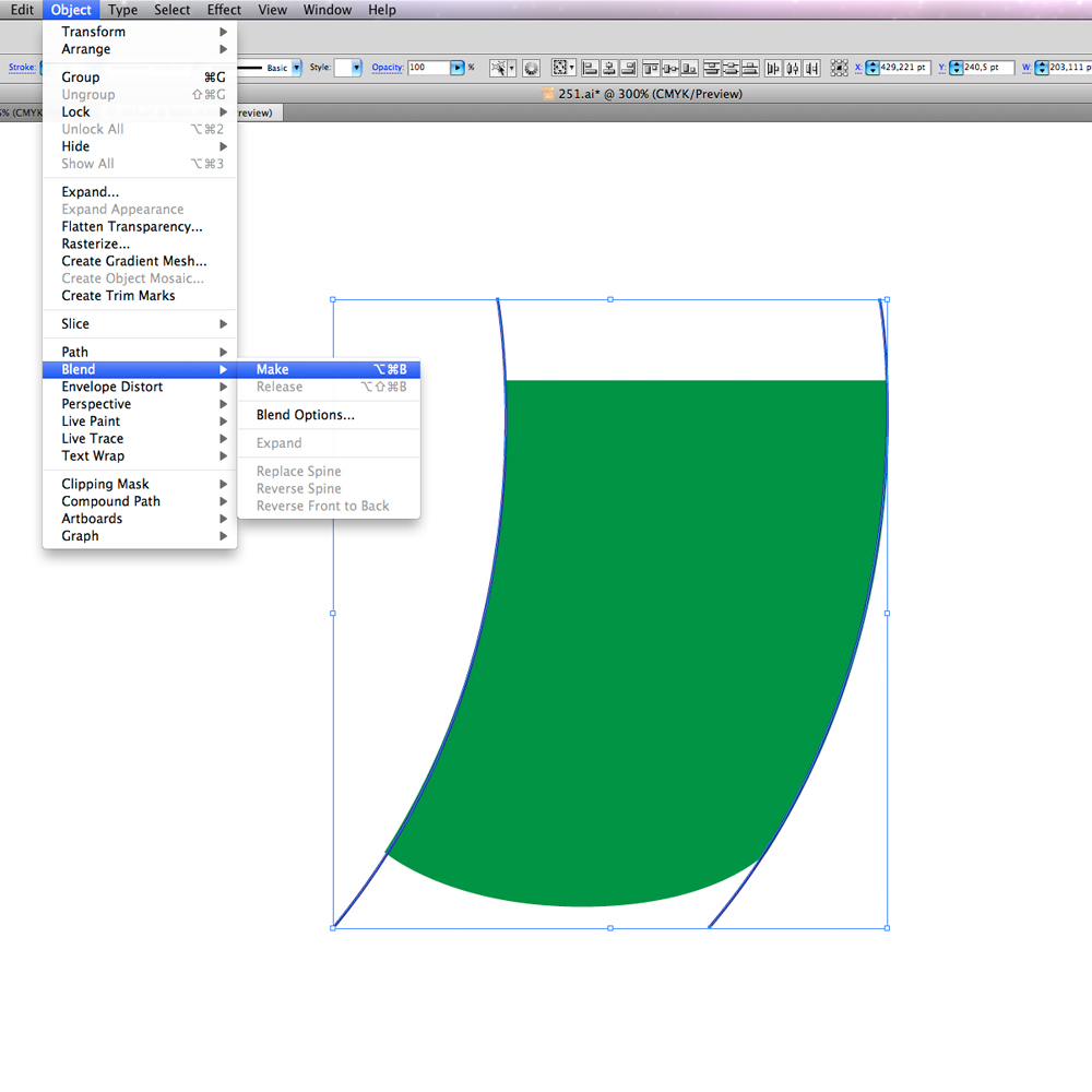 0101 in How to Create a Circus Tent in Adobe Illustrator