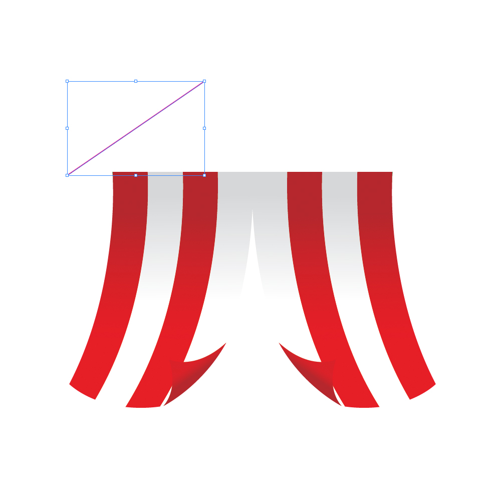 0221 in How to Create a Circus Tent in Adobe Illustrator
