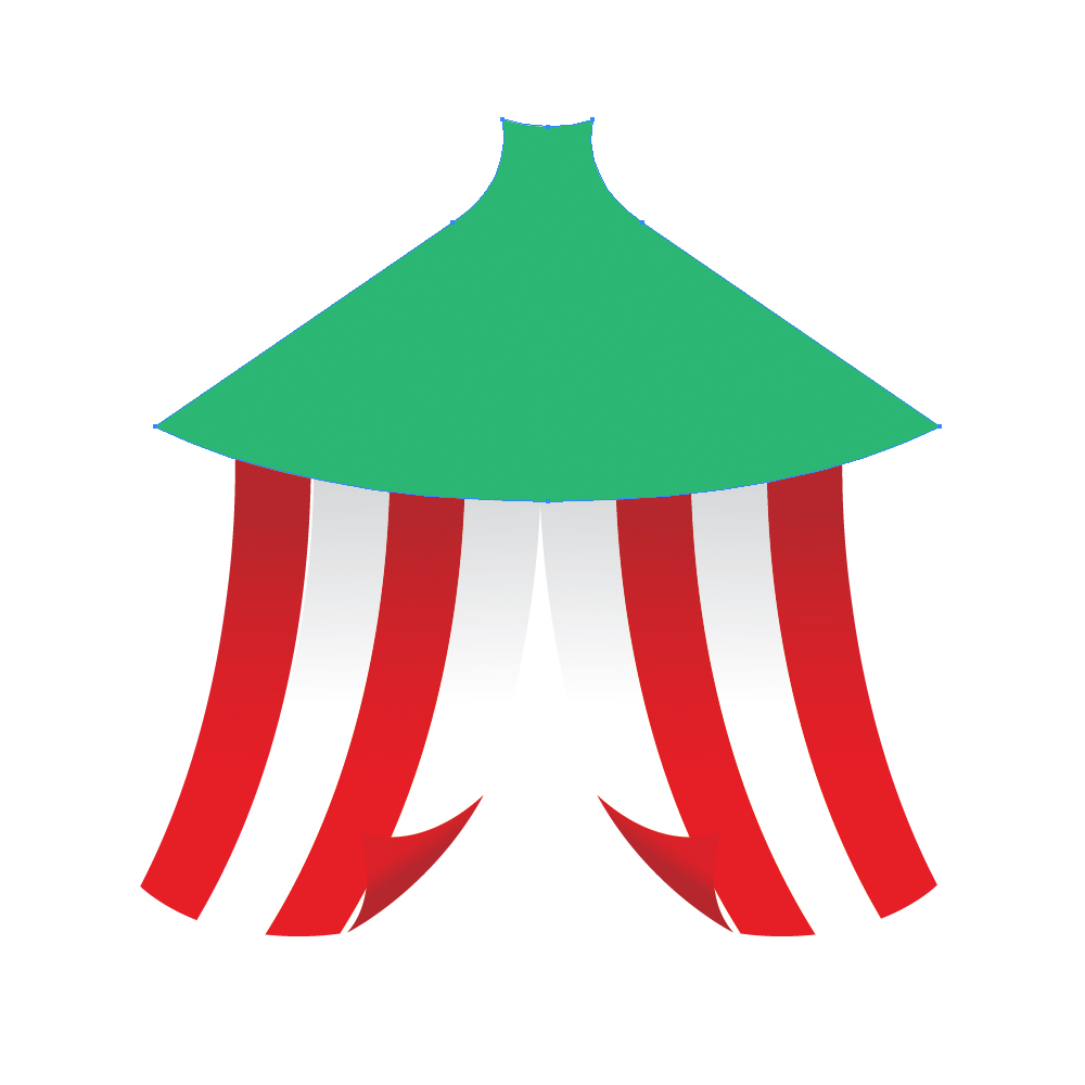 0292 in How to Create a Circus Tent in Adobe Illustrator