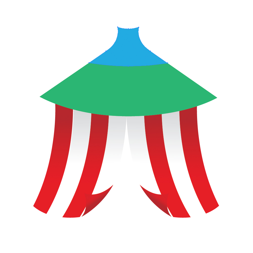 0311 in How to Create a Circus Tent in Adobe Illustrator
