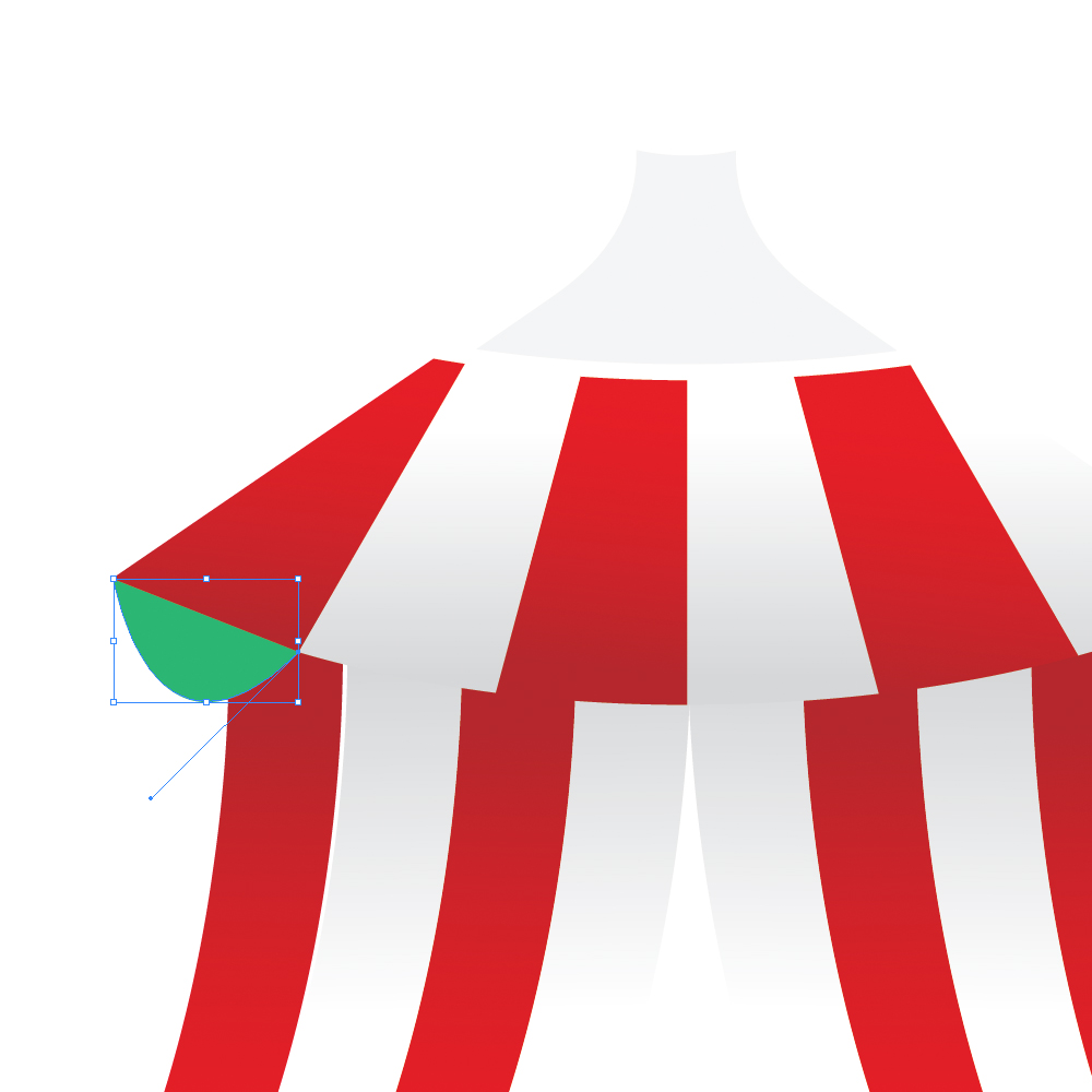 040a in How to Create a Circus Tent in Adobe Illustrator