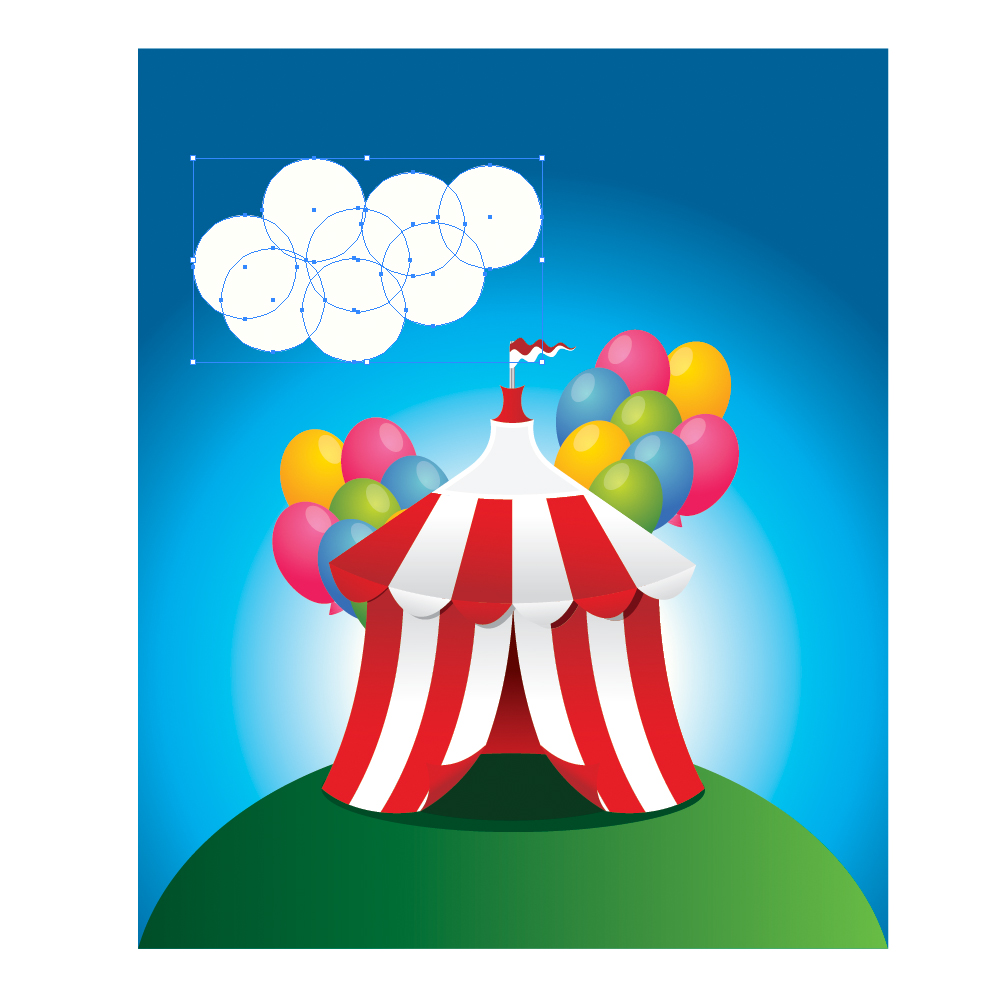0771 in How to Create a Circus Tent in Adobe Illustrator