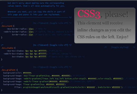 Cssgenerators19 in 50+ Useful CSS Tools And Generators for Developers