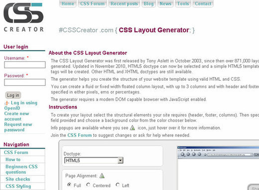 Cssgenerators22 in 50+ Useful CSS Tools And Generators for Developers