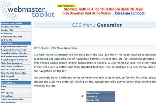 Cssgenerators28 in 50+ Useful CSS Tools And Generators for Developers