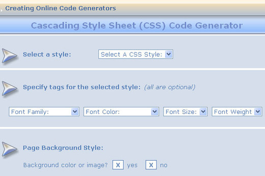 Cssgenerators49 in 50+ Useful CSS Tools And Generators for Developers