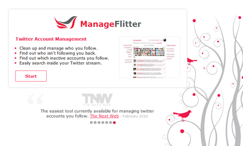 Manageflitter in A Roundup of Valuable Twitter Tools