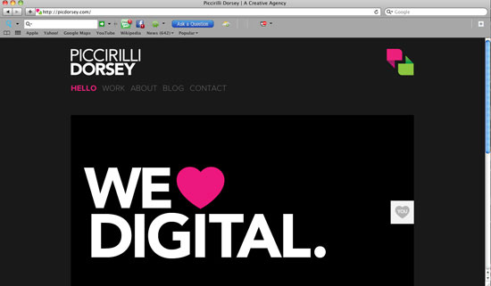 Piccirilli-dev in The Keys to Making Fresh, Forwardly Aesthetic Web Designs