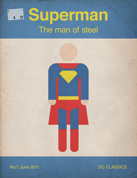 Supermantut in A Collection of Retro & Vintage Design Resources