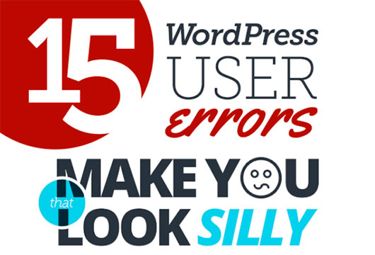 15 WordPress User Errors