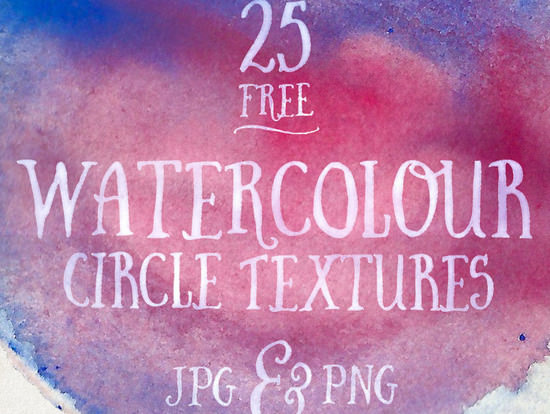 25 watercolor textures