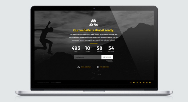 Advent: HTML5 Template