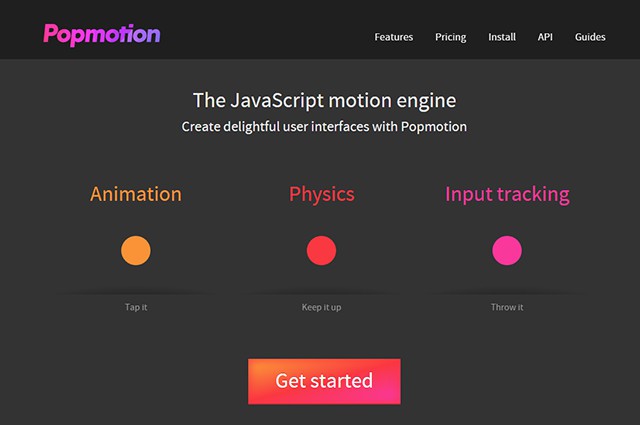 JavaScript Engine Popmotion: Interactive Animations in a Snap