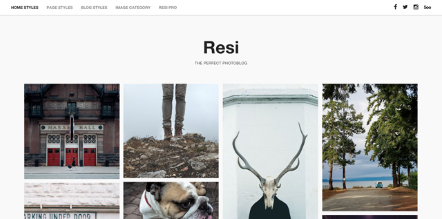 Free WordPress Themes: Resi 