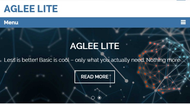 Aglee: Business WordPress Theme