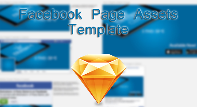Facebook Page Assets Sketch Template