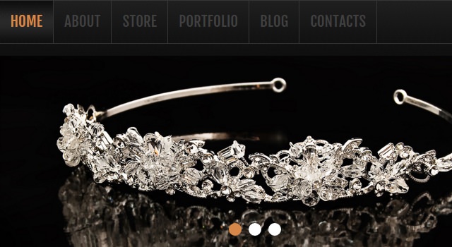 Jewelry Luxyry: A Jigoshop WordPress Theme