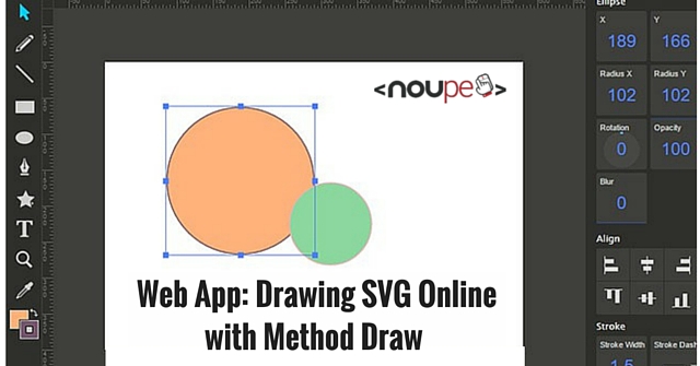 Web App: Drawing SVG Online with Method Draw 