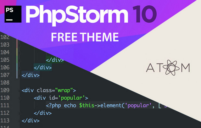 phpstorm theme 10