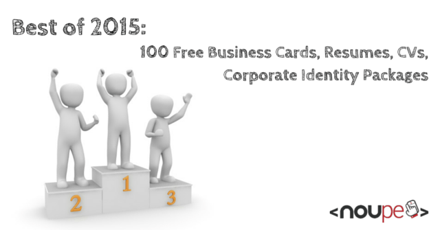 100 Free Business Cards, Resumes, CVs, Corporate Identity Packages