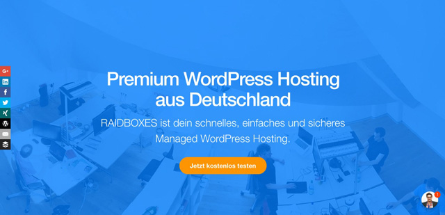 Raidboxes - Premium WordPress Hosting aus Deutschland