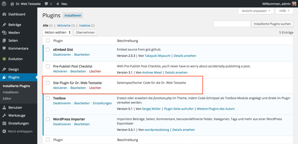 WordPress: How to Create a Custom Site Plugin