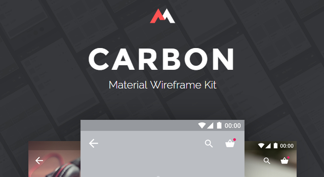 Carbon Material ECommerce Mobile App UI Kit