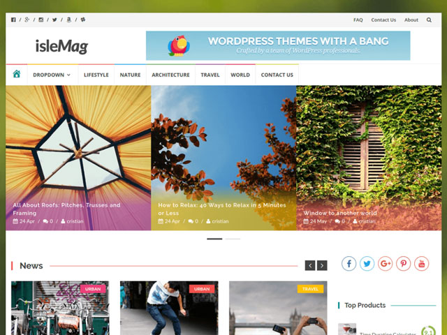 Islemag WordPress-theme