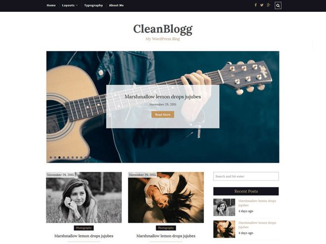 cleanblogg-wordpress-theme