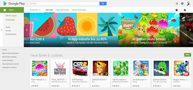 Googles Play Store