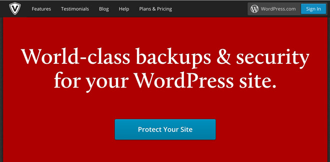 VaultPress WordPress Backup