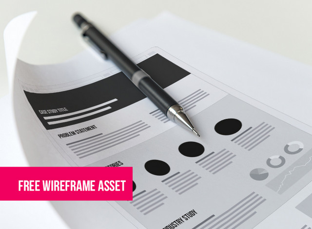 printable wireframe asset