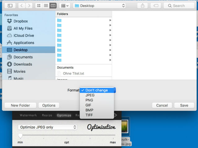 PhotoBulk: Converting Your Photo's Formats is This Easy.