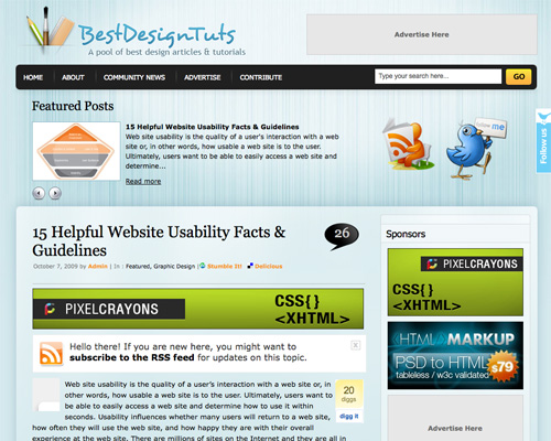15 helpful website usability facts guidelines