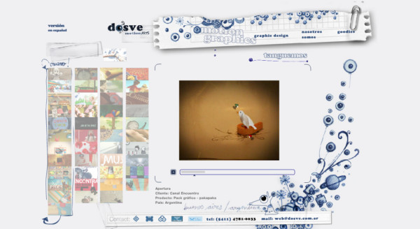 Dosve On Showcase Of Web Design In  Argentina