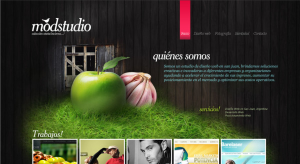 Mod Studio On Showcase Of Web Design  In Argentina