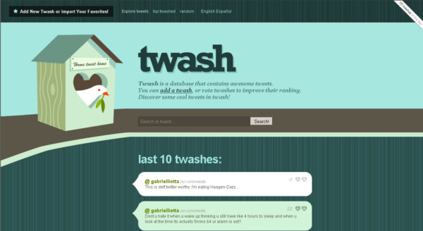 Twash On Showcase Of Web Design In  Argentina