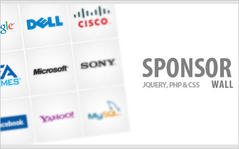Sponsor Flip Wall With jQuery & CSS 