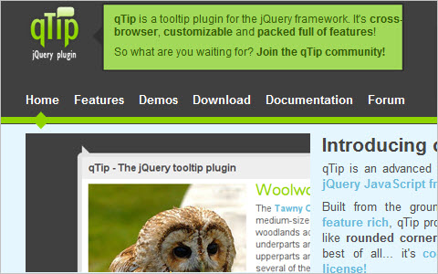 qTip - The jQuery tooltip plugin  