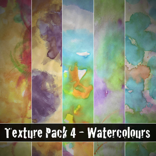 Texture Pack 4 - Watercolours