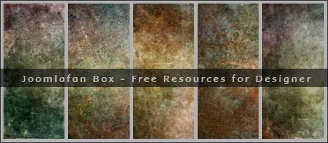 5 Colored Dark Free Grunge Textures Pack