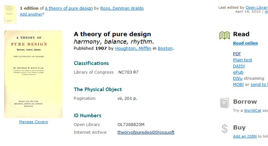 theory of pure design