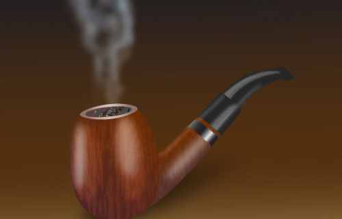 Wooden Smoking Pipe