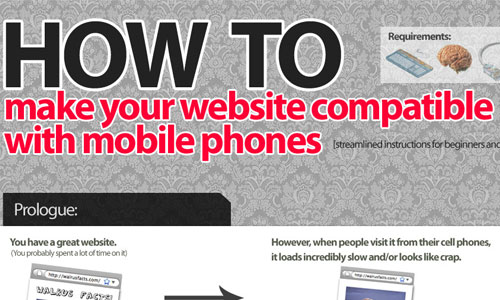 How To Make Your Site Compatible For Cell Phones